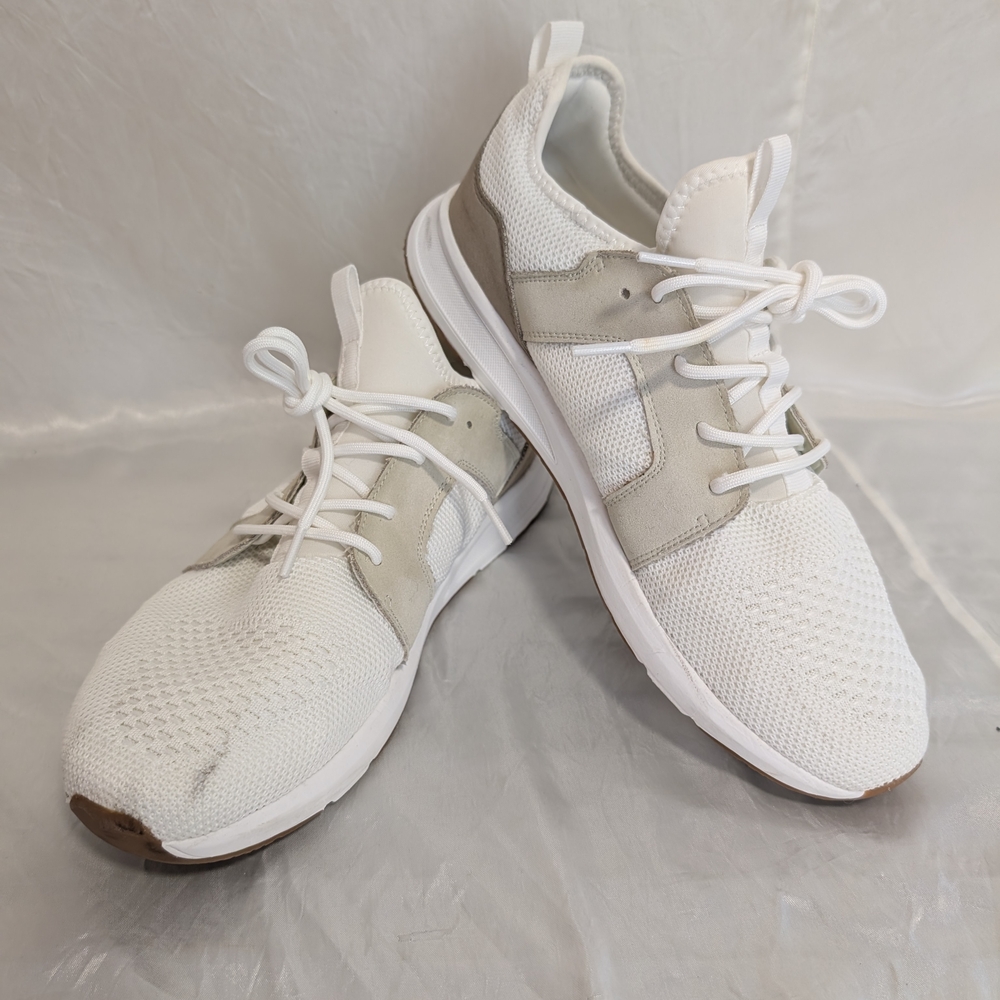 Goodfellow Target White Beige Sneakers 11.5